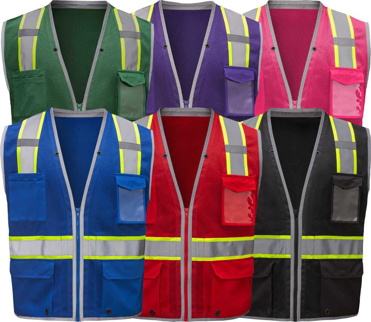 Colored Safety Vests