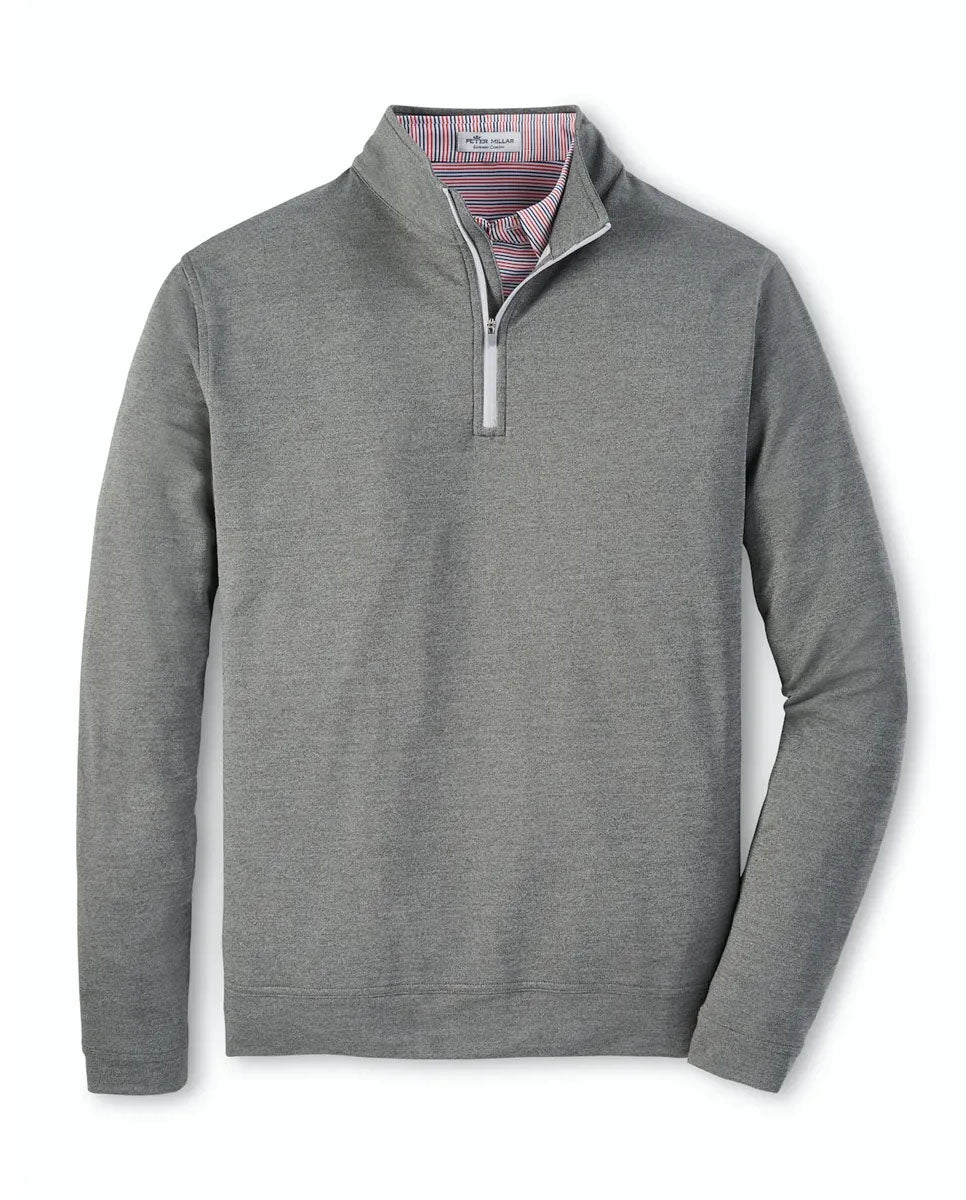 Peter Millar Men's Perth Performance Melange Quarter-Zip