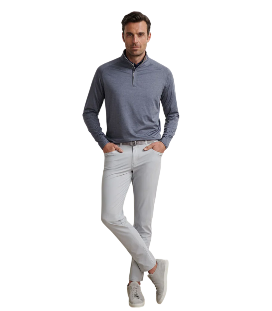Peter Millar Men's Stealth Performance Quarter-Zip