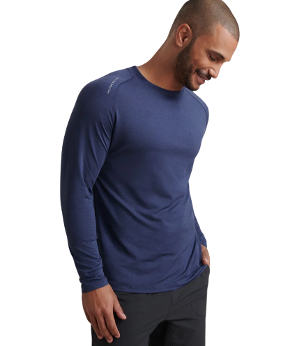 Peter Millar Men's Aurora Performance Long-Sleeve T-Shirt