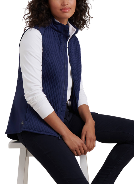 Peter Millar Women's Fuse Mini Diamond Quilt Vest