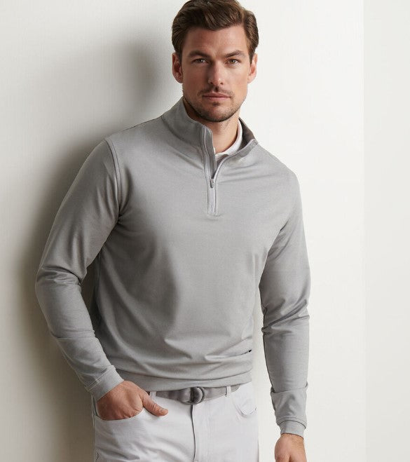 Director's Men's Perth Mélange Performance Quarter-Zip