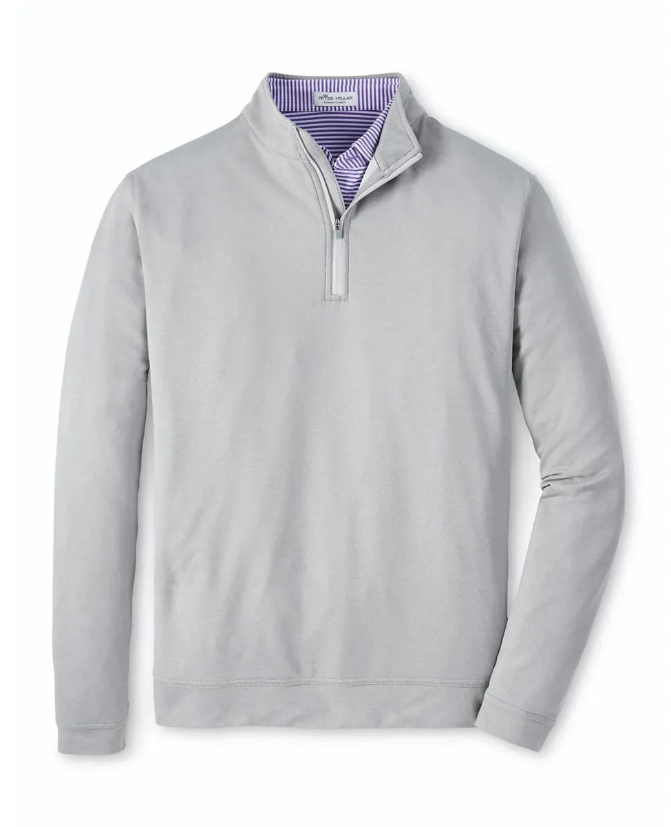 Peter Millar Men's Perth Performance Melange Quarter-Zip