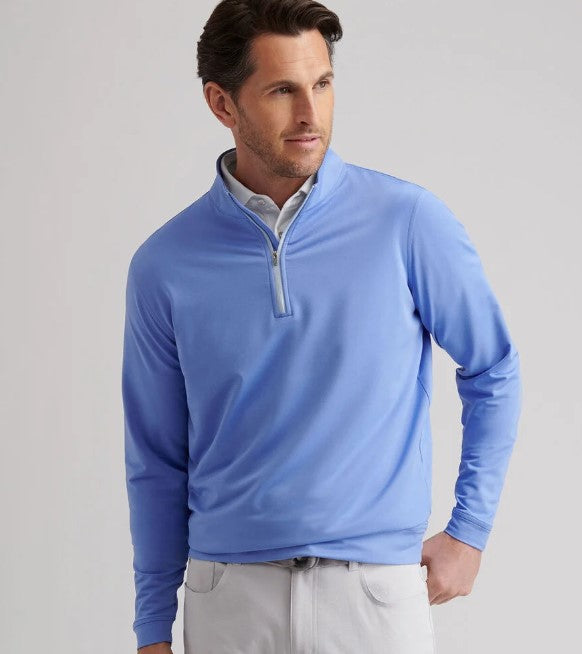 Peter Millar Men's Perth Performance Melange Quarter-Zip