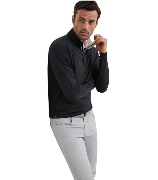 Peter Millar Men's Stealth Performance Quarter-Zip