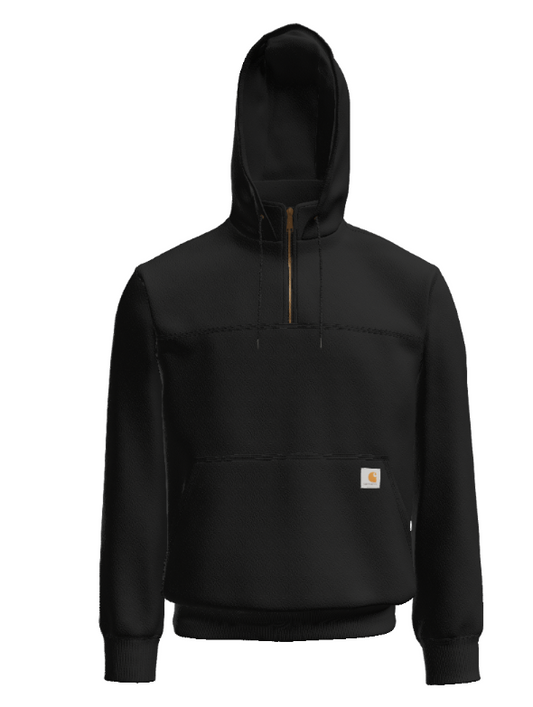 Carhartt® Rain Defender® Paxton Heavyweight Hooded Zip Mock Sweatshirt