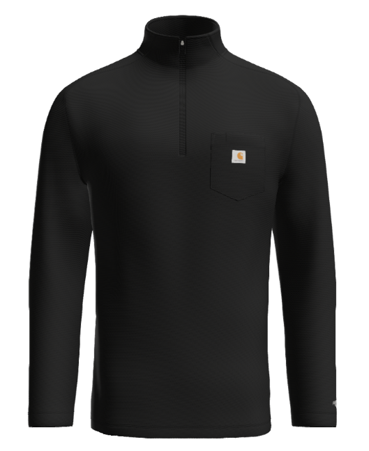 Carhartt Force® 1/4-Zip Long Sleeve T-Shirt