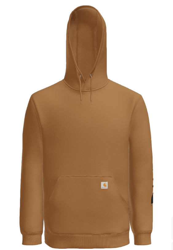 Carhartt® Midweight Hooded Logo Sweatshirt