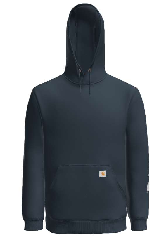 Carhartt® Midweight Hooded Logo Sweatshirt