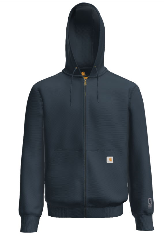 Carhartt® Rain Defender® Paxton Heavyweight Hooded Zip-Front Sweatshirt