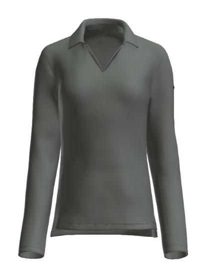 Nike Women's Dri-FIT Micro Pique 2.0 Long Sleeve Polo