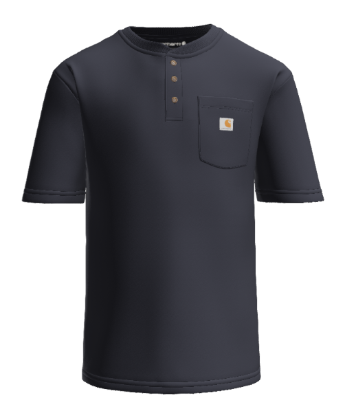 Carhartt® Short Sleeve Henley T-Shirt